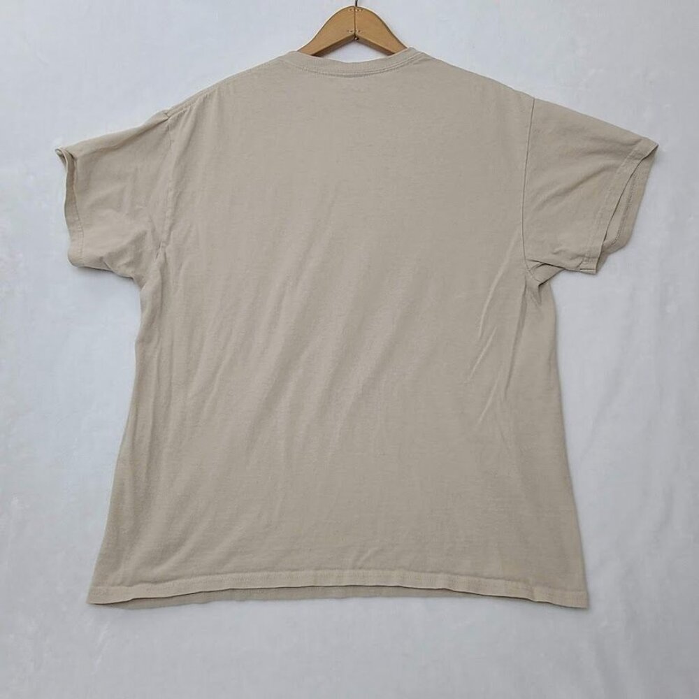 Popular Girl Vacay Vibes 98 Retro Car Graphic T-Shirt L Beige - Picture 5 of 8